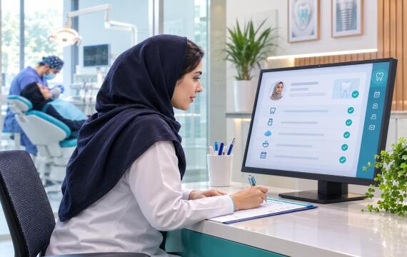 طراحی مسیر پیگیری خودکار بعد از جراحی دندانپزشکی در کلینیک