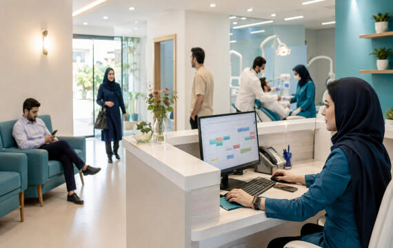 مدیریت صف انتظار مطب دندانپزشکی؛ راهنمای زمان&zwnj;بندی نوبت