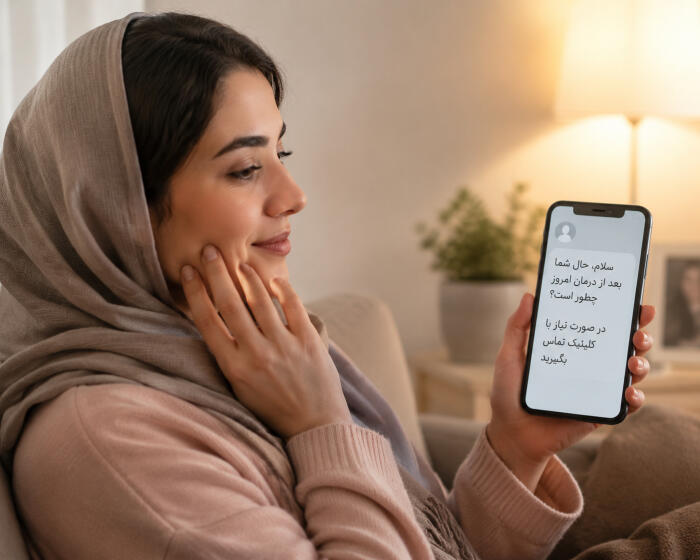 نقش خدمات پس از درمان در افزایش مراجعات مجدد بیماران