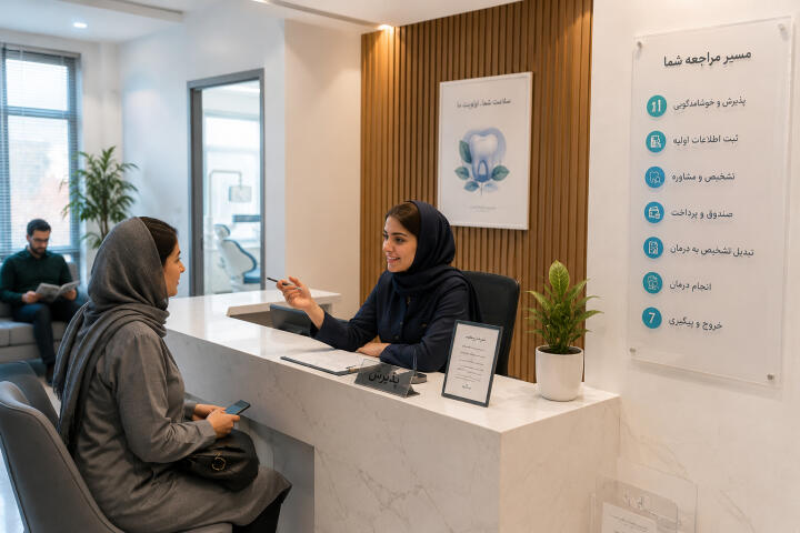 چگونه گردش کار بیمار را در کلینیک بهبود دهیم؟